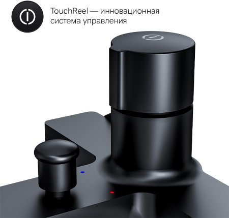 Смеситель для ванны AM.PM X-Joy F85A10522 Черный матовый 