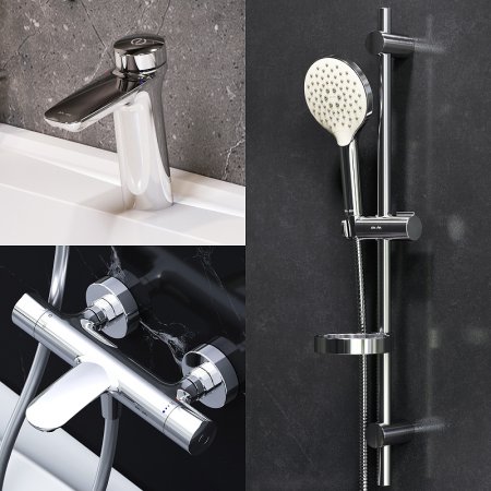 Комплект смесителей AM.PM Inspire V2.0 F40950A02 Хром 