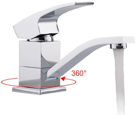 Смеситель для раковины Gappo G07 G4507 Хром 