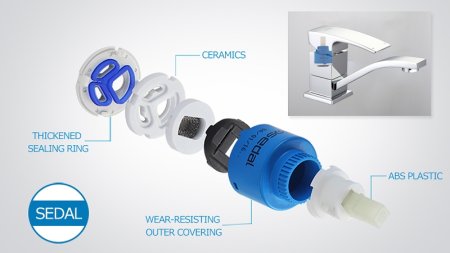 Смеситель для раковины Gappo G07 G4507 Хром 