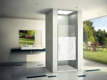 Душевая дверь в нишу Good Door Pandora WTW-140-T-CH 