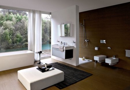 Биде Laufen Living 8.3043.2 подвесное без крышки 