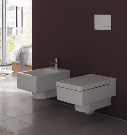 Биде Laufen Living 8.3043.2 подвесное без крышки 