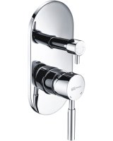 Смеситель WasserKRAFT Main 4141 С ВНУТРЕННЕЙ ЧАСТЬЮ, для ванны и душа