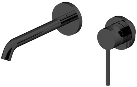 Смеситель для раковины Gattoni Circle Two 9135/91NO Черный матовый 