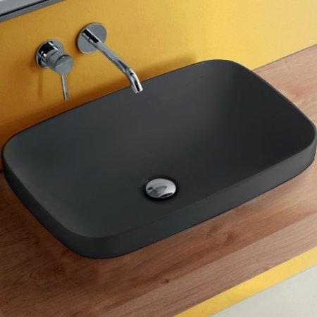 Раковина Kerasan Tribeca 60 514331 Черная матовая 