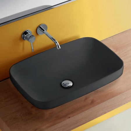 Раковина Kerasan Tribeca 60 514331 Черная матовая 