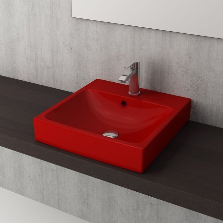 Раковина Bocchi Scala Arch 48 1076-019-0126 Красная глянцевая 
