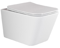 Унитаз подвесной Ceramica Nova Metric Rimless CN3007 с микролифтом, безободковый Унитаз подвесной Ceramica Nova Metric Rimless CN3007 с микролифтом, безободковый