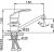Смеситель для кухни Frap H21 F4521-2 Хром 