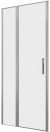 Душевая дверь Allen Brau Priority 90 3.31026.BA профиль Серебро браш стекло прозрачное 