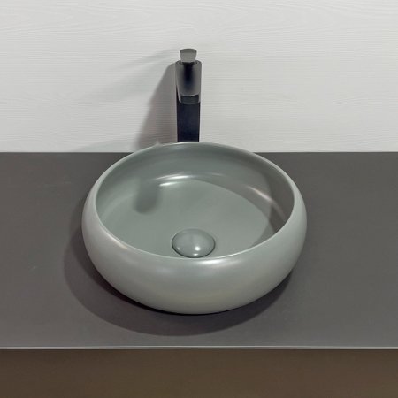 Раковина-чаша Comforty 36 113MH 00-00012226 Светло-серая матовая 