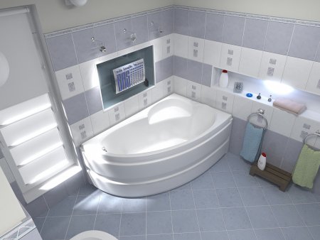 Акриловая ванна Bas Сагра 160x100 см R 