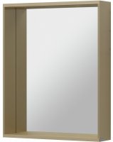 Зеркало Allen Brau Reality 60 1.32016.03 с подсветкой Латунь браш с сенсорным выключателем