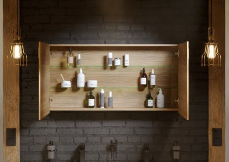 Корпус зеркального шкафа Aqwella 5 Stars Mobi 100 MOB0410 без боковин 