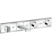 Смеситель для ванны Hansgrohe RainSelect 15359400 с термостатом Белый Хром