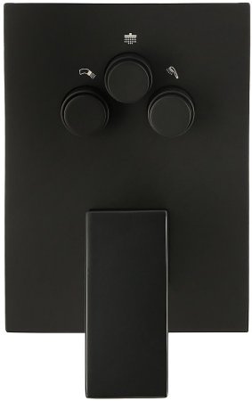 Душевая система ALMAes Eden TVZ-0817 Черная матовая 