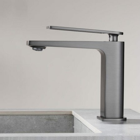 Смеситель для раковины Black&White Universe UK9901MG 9901MG Gun Metal 