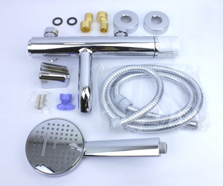 Смеситель для ванны Bronze de Luxe Focus 24603CM Хром 