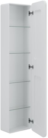 Шкаф пенал Creto Marsel 40 21-4001600WH подвесной Белый 