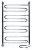 Полотенцесушитель электрический Ника Curve ЛZ 100/60-4 