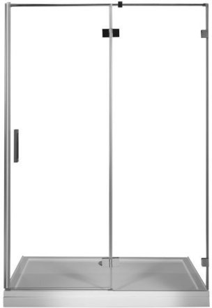 Душевая дверь в нишу Aquanet Beta NWD6221 120 L, прозрачное стекло 