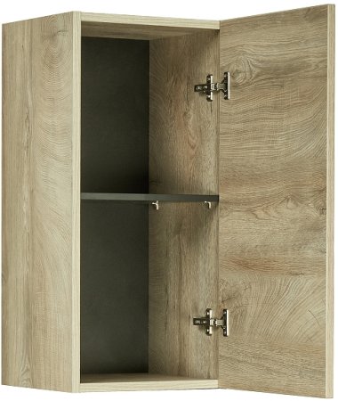 Подвесной шкаф Aquaton Лофт Фабрик 34 1A242803LTDU0 Дуб эндгрейн 