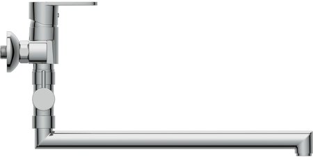 Смеситель для ванны Cersanit Cari 63028 универсальный Хром 