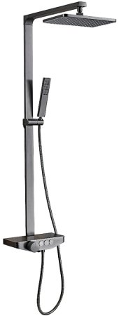 Душевая система Black&White Universe U7785GM 7785GM Gun Metal 
