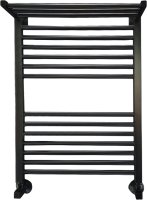 Полотенцесушитель водяной Ника Modern ЛМ-3 80/50, черный матовый