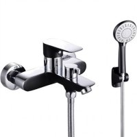 Cмеситель для ванны ViEiR V263531-C Черный/Хром