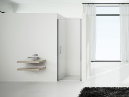 Душевая дверь Vincea Orta 70 VPP-1O700CL профиль Хром стекло прозрачное 