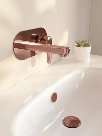 Смеситель для раковины Vitra Root Round A4272126EXP Медь 