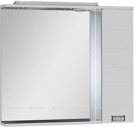 Зеркало-шкаф Aquanet Сити 100 венге 