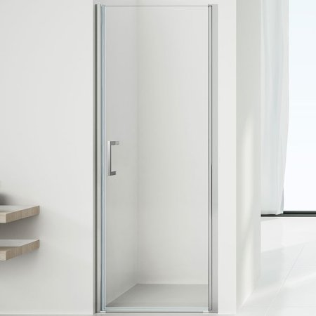 Душевая дверь Vincea Orta 90 VPP-1O900CL профиль Хром стекло прозрачное 