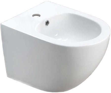 Биде Azario Grado AZ-0046-BW SP подвесное Белое 