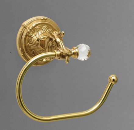 Держатель туалетной бумаги Art&Max Barocco Crystal AM-1782-Do-Ant-C золото 