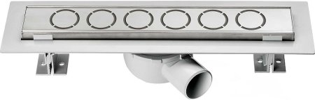Душевой лоток Vincea Optima 80 SAY.601.80.P.NSNGH с решеткой Хром 
