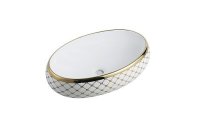 Раковина CeramaLux 262-20 накладная