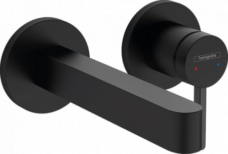 Смеситель Hansgrohe Finoris 76051670 для раковины, черный матовый 