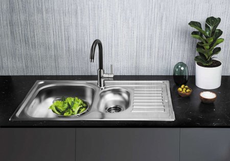 Мойка кухонная Omoikiri Kashiogawa 86-2 