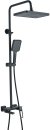 Душевая система Shevanik S6826H, черный 