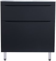 Тумба под раковину Style Line Бергамо 80 СС-00002313 Черная антискрейч Тумба под раковину Style Line Бергамо 80 СС-00002313 Черная антискрейч