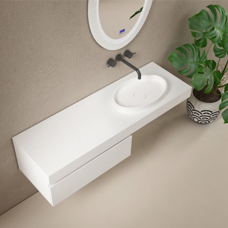 Раковина-чаша Abber Stein 50 AS2603 Белая 