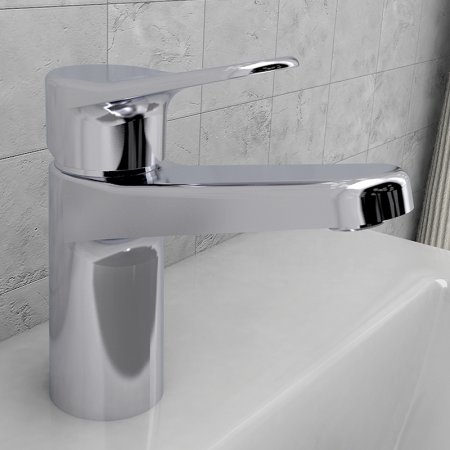 Смеситель для раковины Olive's Nevada 03100NV Хром 