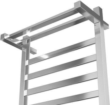 Полотенцесушитель электрический с полочкой (лесенка) Bauedge Hotel Shelf DB-0005, 50x80 см 