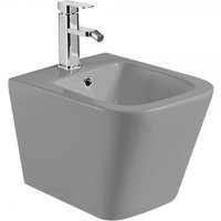 Биде WeltWasser Gelbach 005 MT-GR 10000003758 подвесное Серое матовое