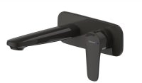 Смеситель для раковины встраиваемый Bravat Source P8173218BW-ENG, черный Смеситель для раковины встраиваемый Bravat Source P8173218BW-ENG, черный