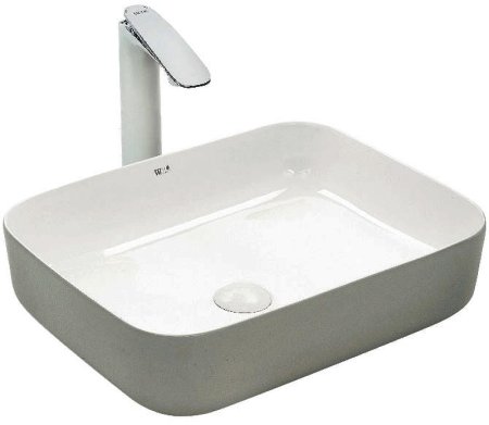 Раковина-чаша WeltWasser Elbach M2195 DGW 50 10000004532 Серая матовая Белая 