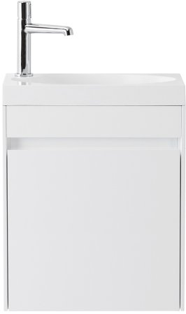 Тумба с раковиной BelBagno PIETRA MINI-460-1A-SO-BL-R Bianco Lucido 